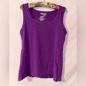 Danskin Now Vibrant Purple Tank Top